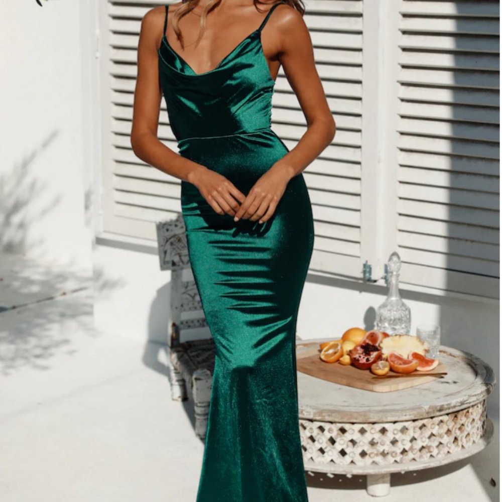 Hello Molly Test of Time Maxi Dress - Green